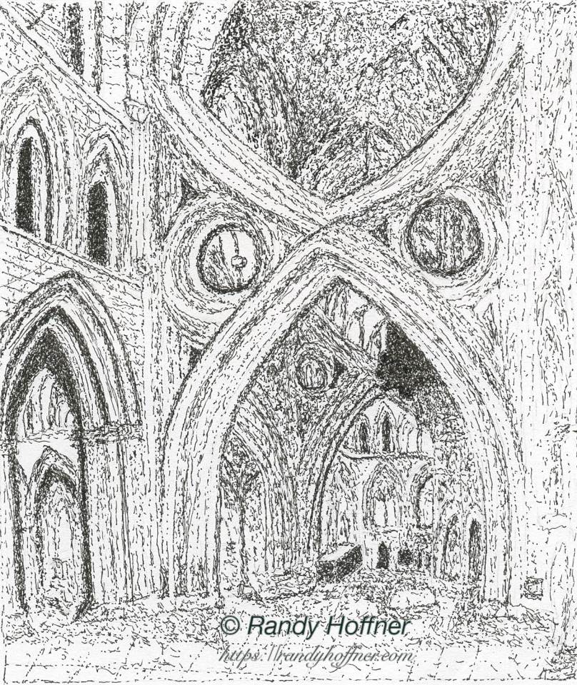 Gothic Cathedral Pen Drawing.jpg